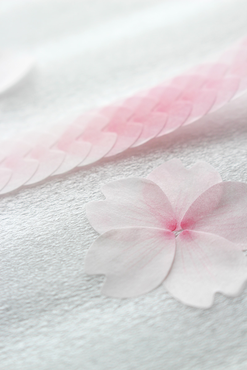 1枚ずつめくれるマスキングテープ